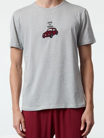 Trendyol Pajama short in Grey