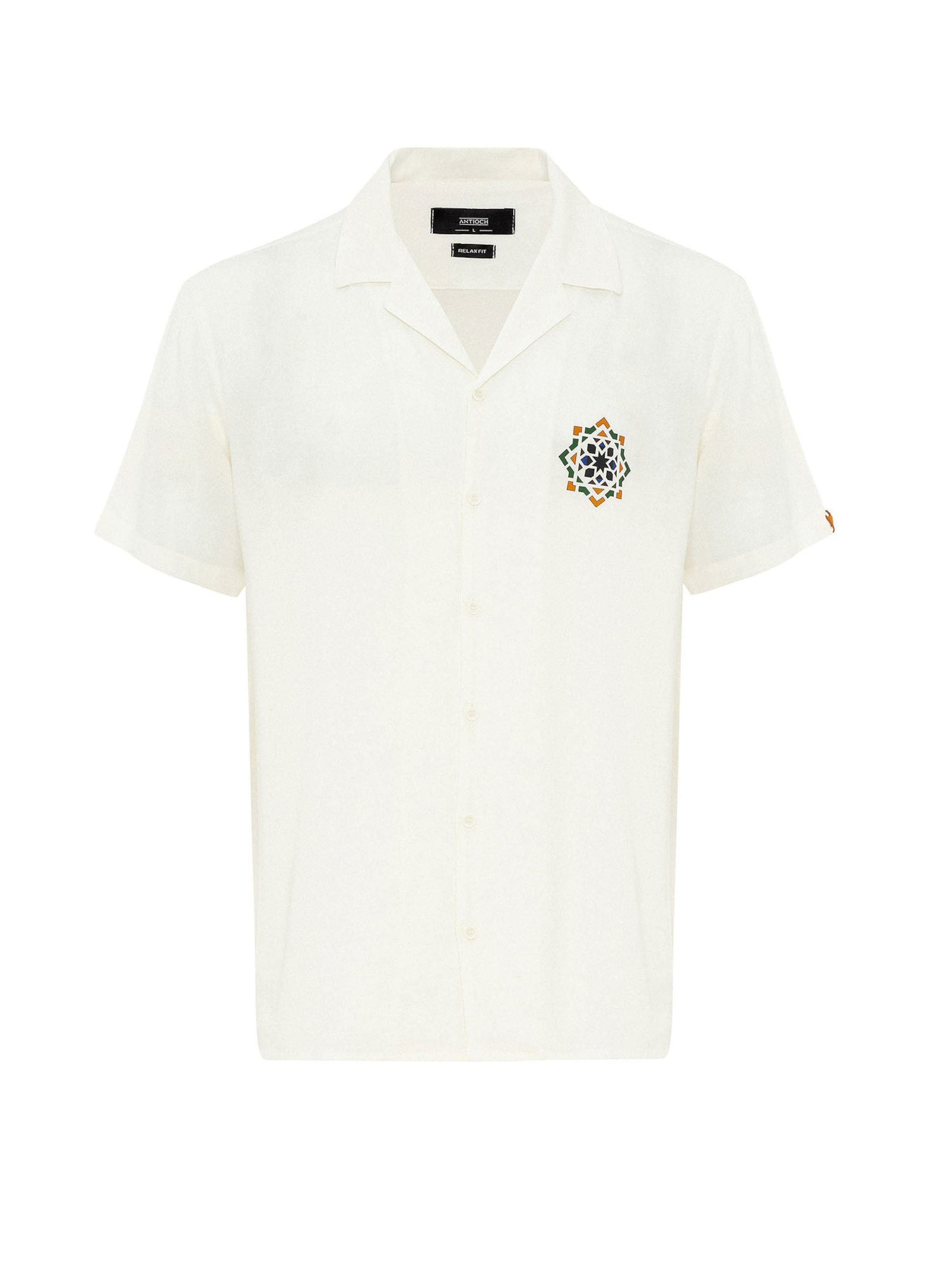 Antioch Regular fit Πουκάμισο σε μπεζ: μπροστά