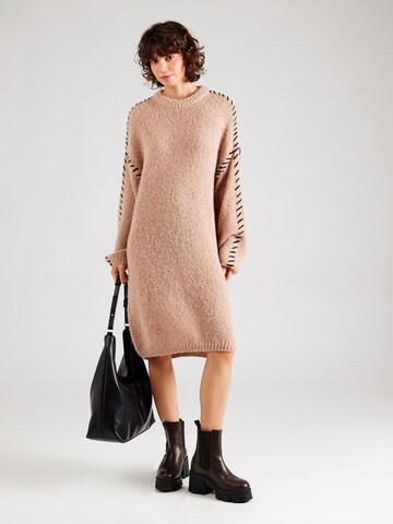 Abito in maglia 'VIChoca New' di VILA in beige: frontale