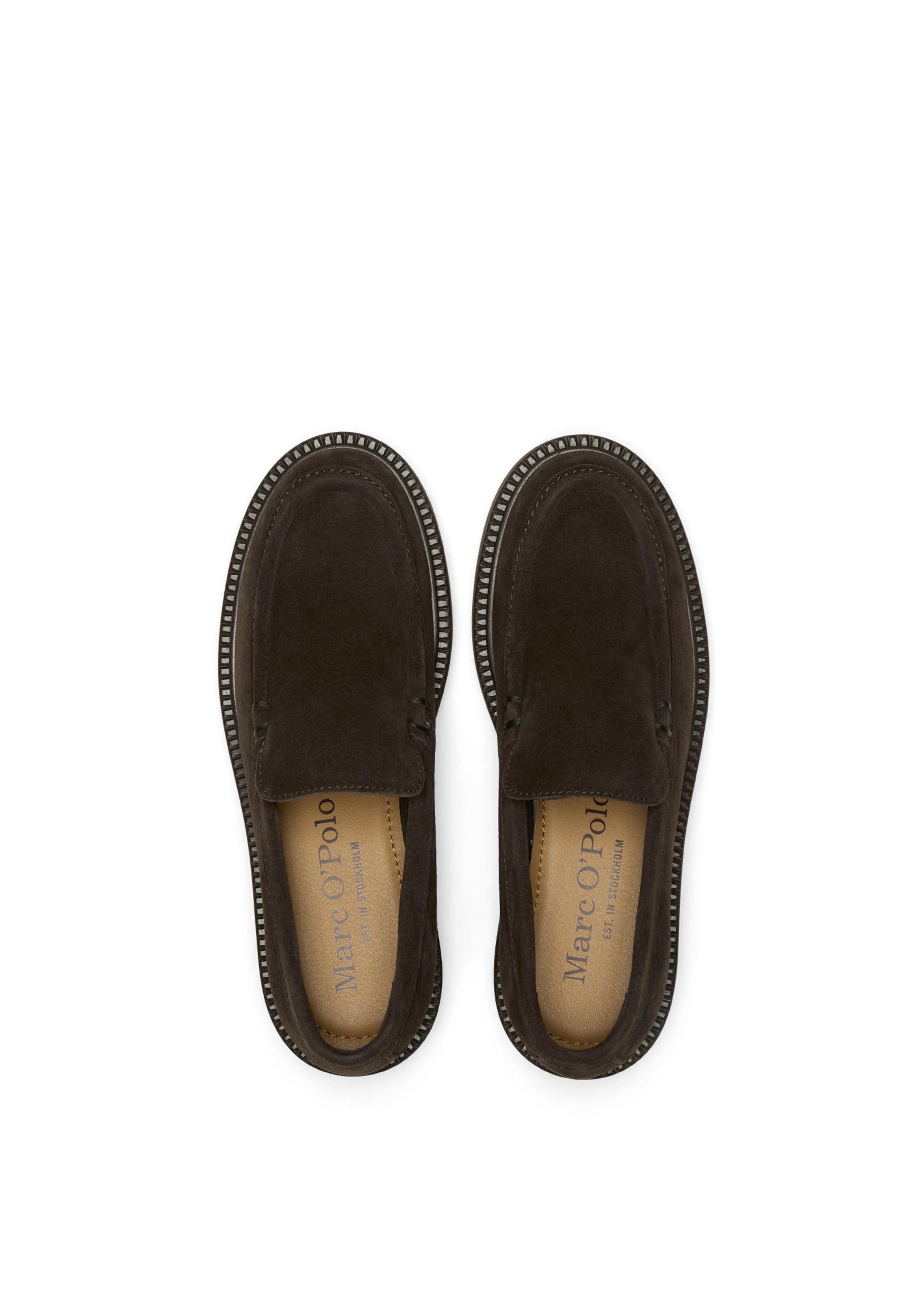 Marc O'Polo Slipper 'Perla' in Braun