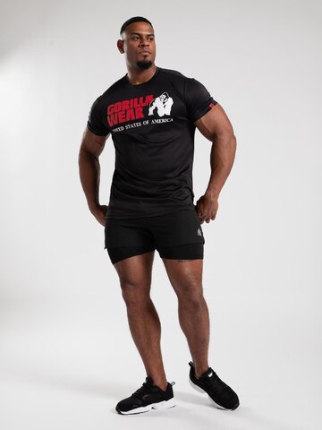 Gorilla Wear Functioneel shirt 'Classic' in Zwart