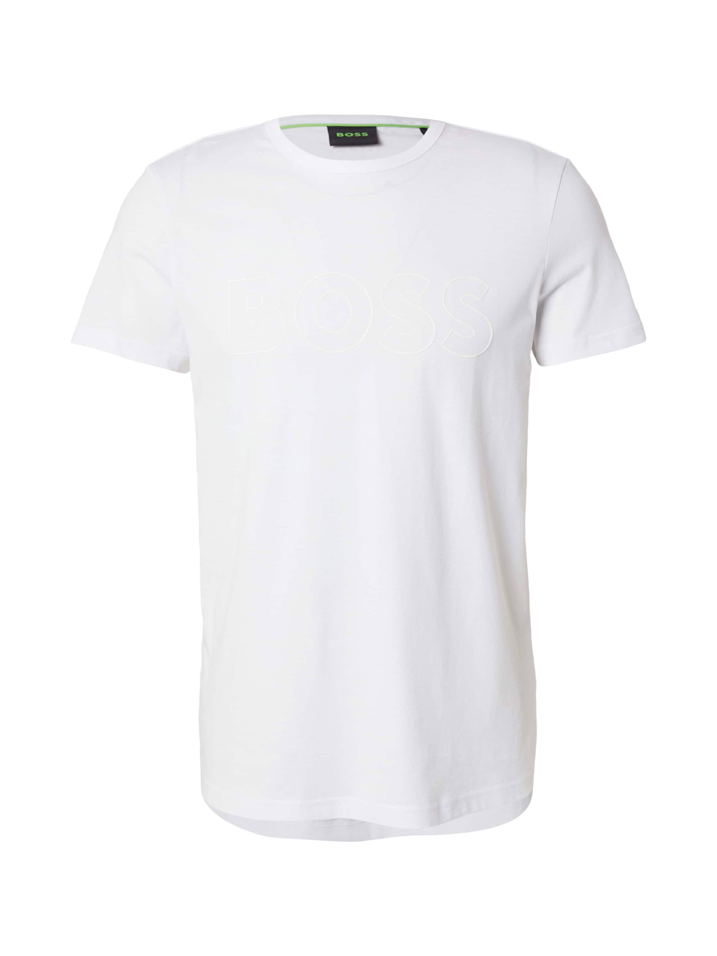 BOSS T-Shirts 'Teebo_N' in Weiß: Vorderseite