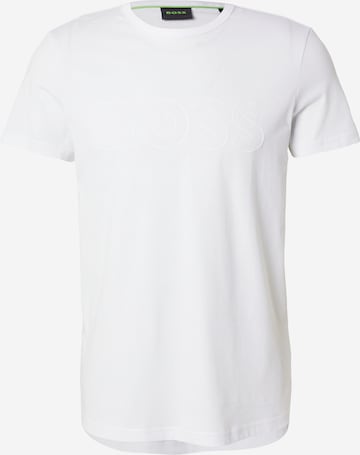 BOSS Green Shirt 'Teebo_N' in White: front