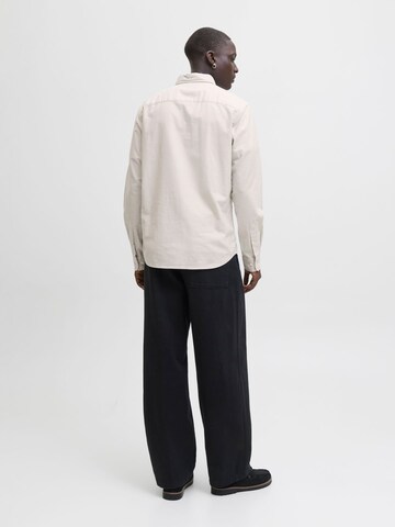 JACK & JONES Slim Fit Hemd in Beige