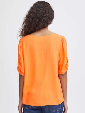 ICHI Blouse 'MAIN' in Oranje