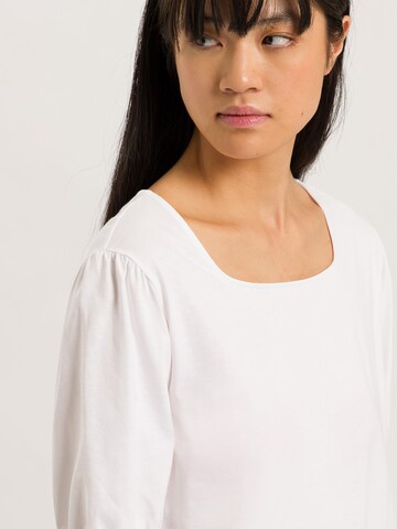 T-shirt ' Natural Shirt ' Hanro en blanc