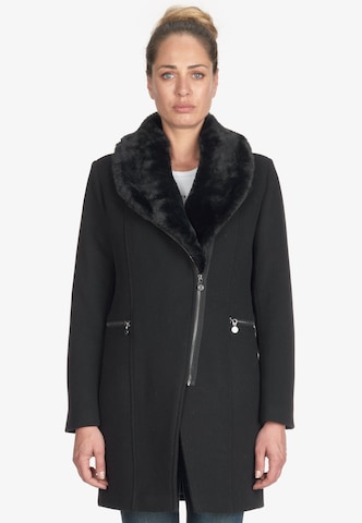 Le Temps Des Cerises Winter Coat 'PHILINE' in Black: front