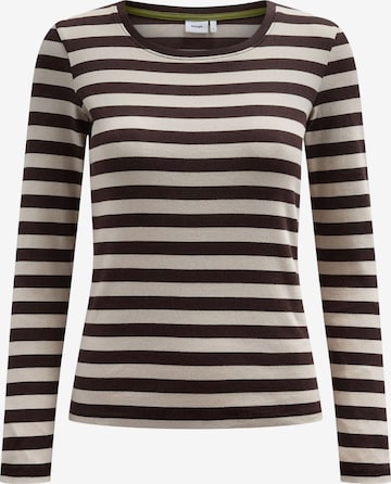 NÜMPH Shirt 'MIXIE' in Braun: Vorderseite