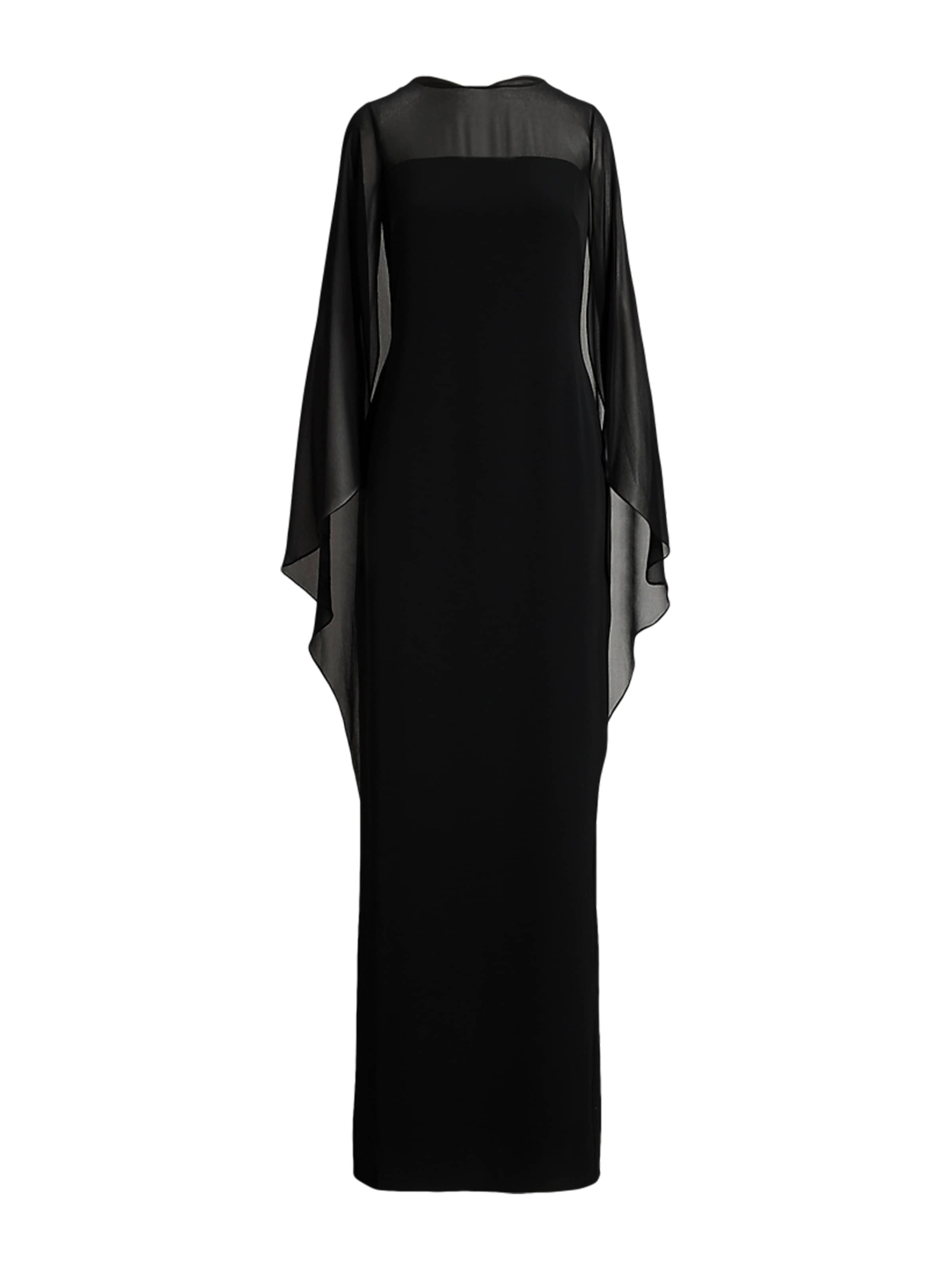 Lauren Ralph Lauren Avondjurk 'LAVATI' in Zwart: voorkant