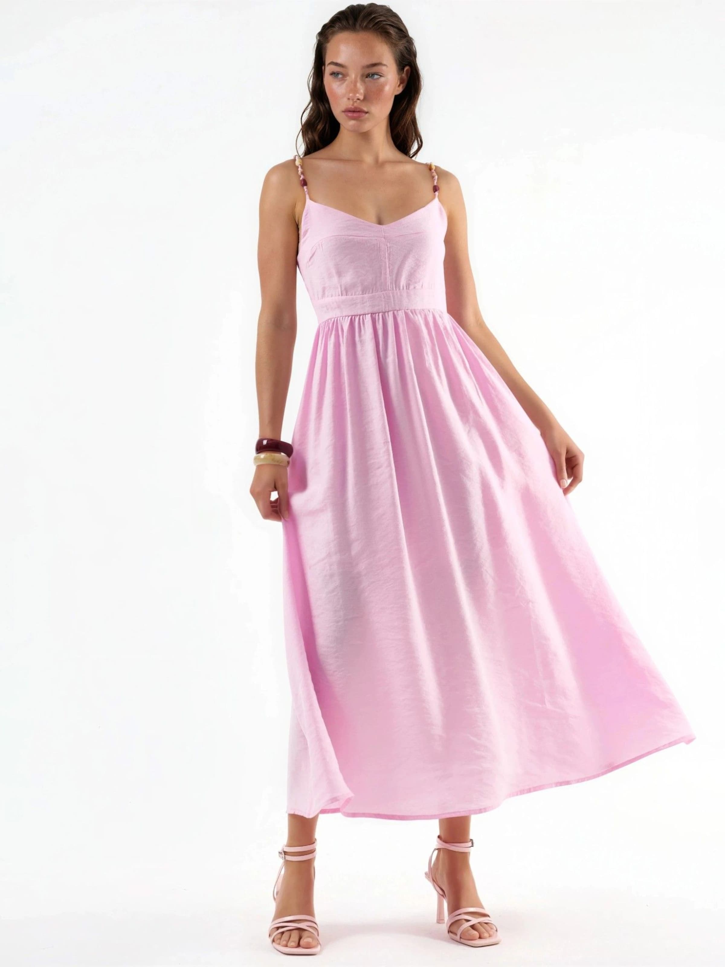 Robe Busem en rose : devant