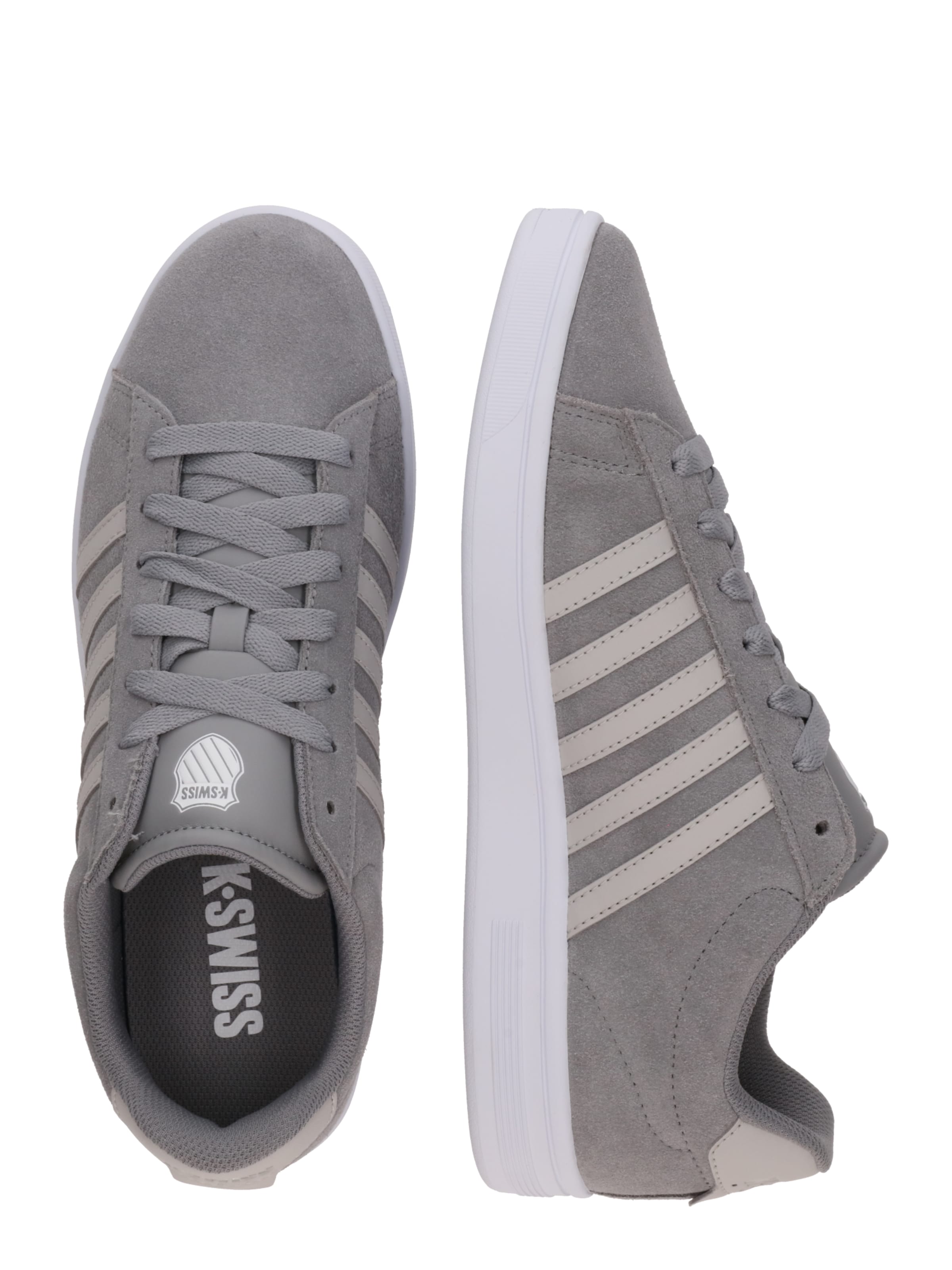 Baskets basses 'COURT TIEBRK II' K-SWISS en gris