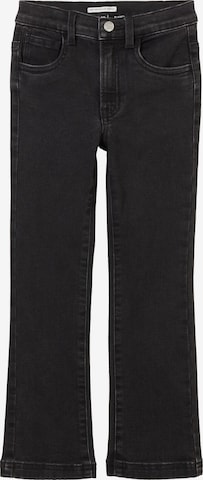 TOM TAILOR Flared Jeans in Black: front