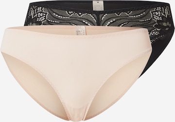 Dorina Σλιπ σε μπεζ: μπροστά