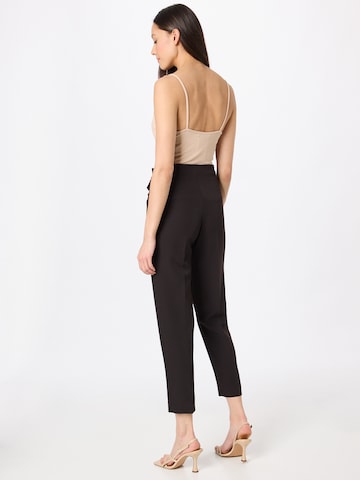 River Island - Tapered Pantalón de pinzas en marrón