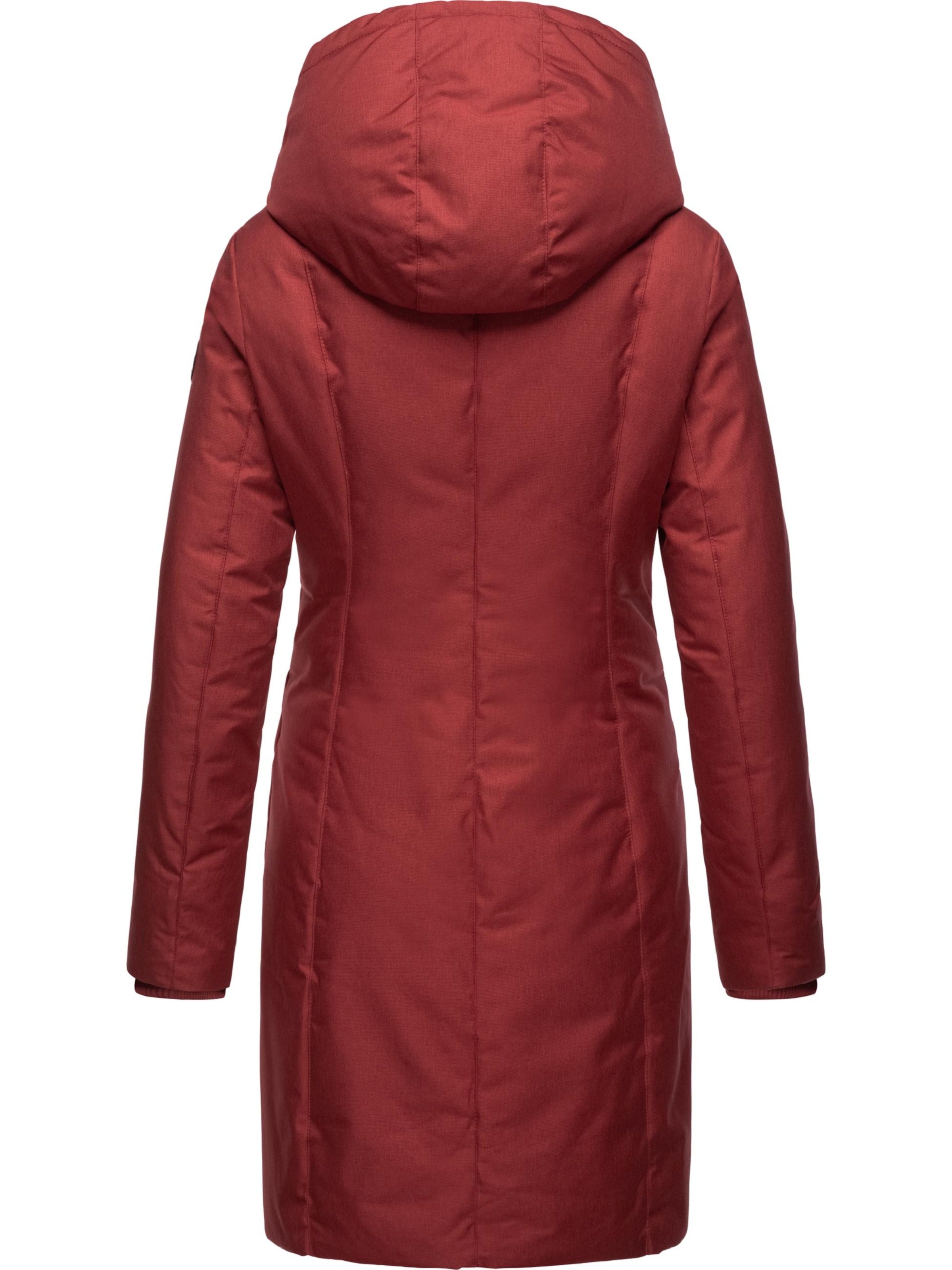 Ragwear Zimní kabát 'Amarri' – červená