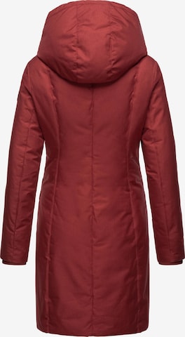 Ragwear Winter coat 'Amarri' in Red