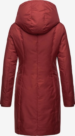 Ragwear Winter Coat 'Amarri' in Red