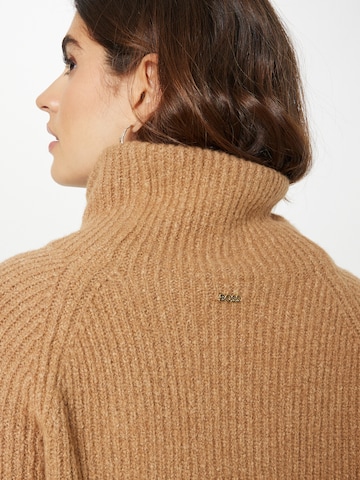BOSS Sweater 'Falodan' in Beige