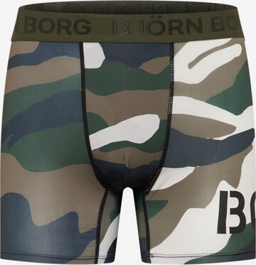 BJÖRN BORG Boxer shorts in Green: front