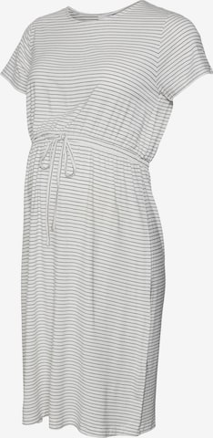 Robe 'ALISON' MAMALICIOUS en blanc : devant