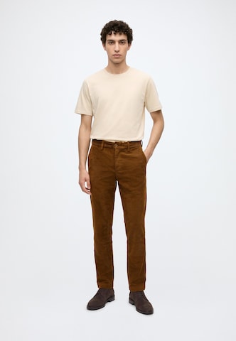 JACK & JONES Zwężany krój Spodnie 'JPSTACE' w kolorze brązowy
