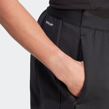 ADIDAS SPORTSWEAR Loose fit Workout Pants 'Z.N.E. Premium' in Black
