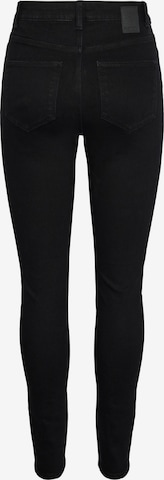 PIECES Skinny Jeans 'DANA' in Zwart