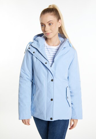 ICEBOUND Winter Jacket 'Incus' in Blue: front
