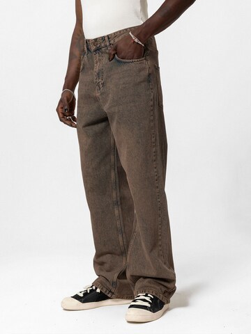 Wide leg Pantaloni di VAMOS CLO in marrone