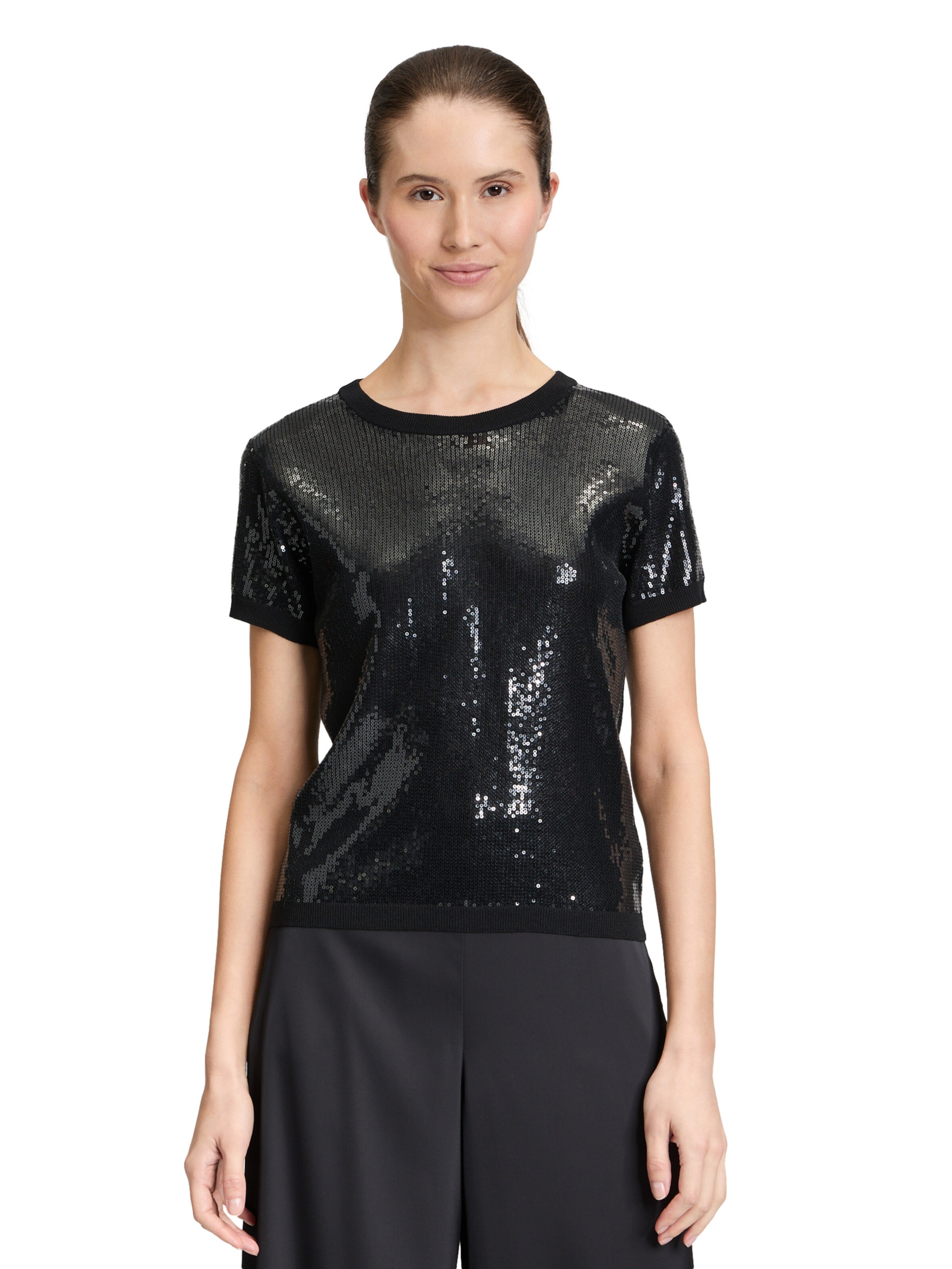 Vera Mont Trui in Zwart: voorkant