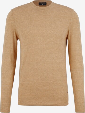 STRELLSON Sweater ' Zion ' in Beige: front