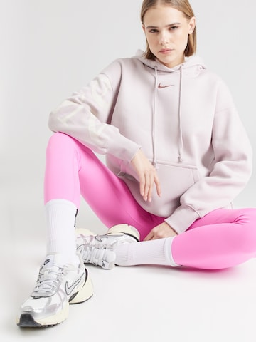 purpurinė Nike Sportswear Megztinis be užsegimo 'Phoenix'