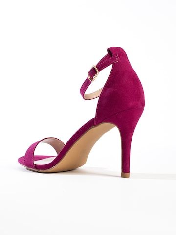 Celena - Sandalias con hebilla 'Celia' en rosa