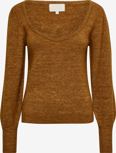 minus Pull-over 'Mille' en marron chiné, Vue avec produit
