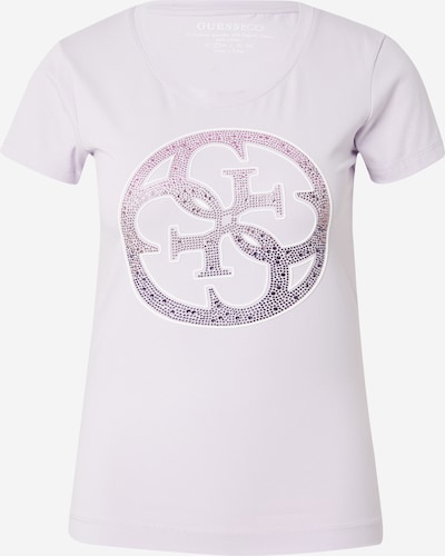 GUESS T-shirt 'Strass' en lilas / blanc, Vue avec produit