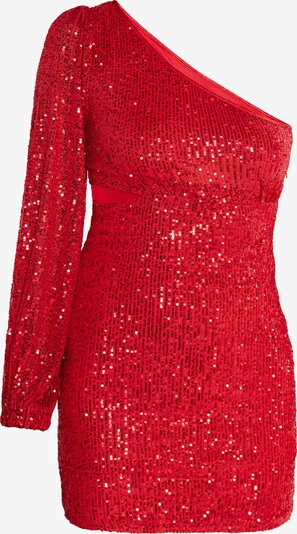 Kokteilinė suknelė 'Imane' iš faina, spalva – raudona, Prekių apžvalga
