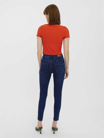 VERO MODA Skinny Jeans 'VMSophia' in Blau
