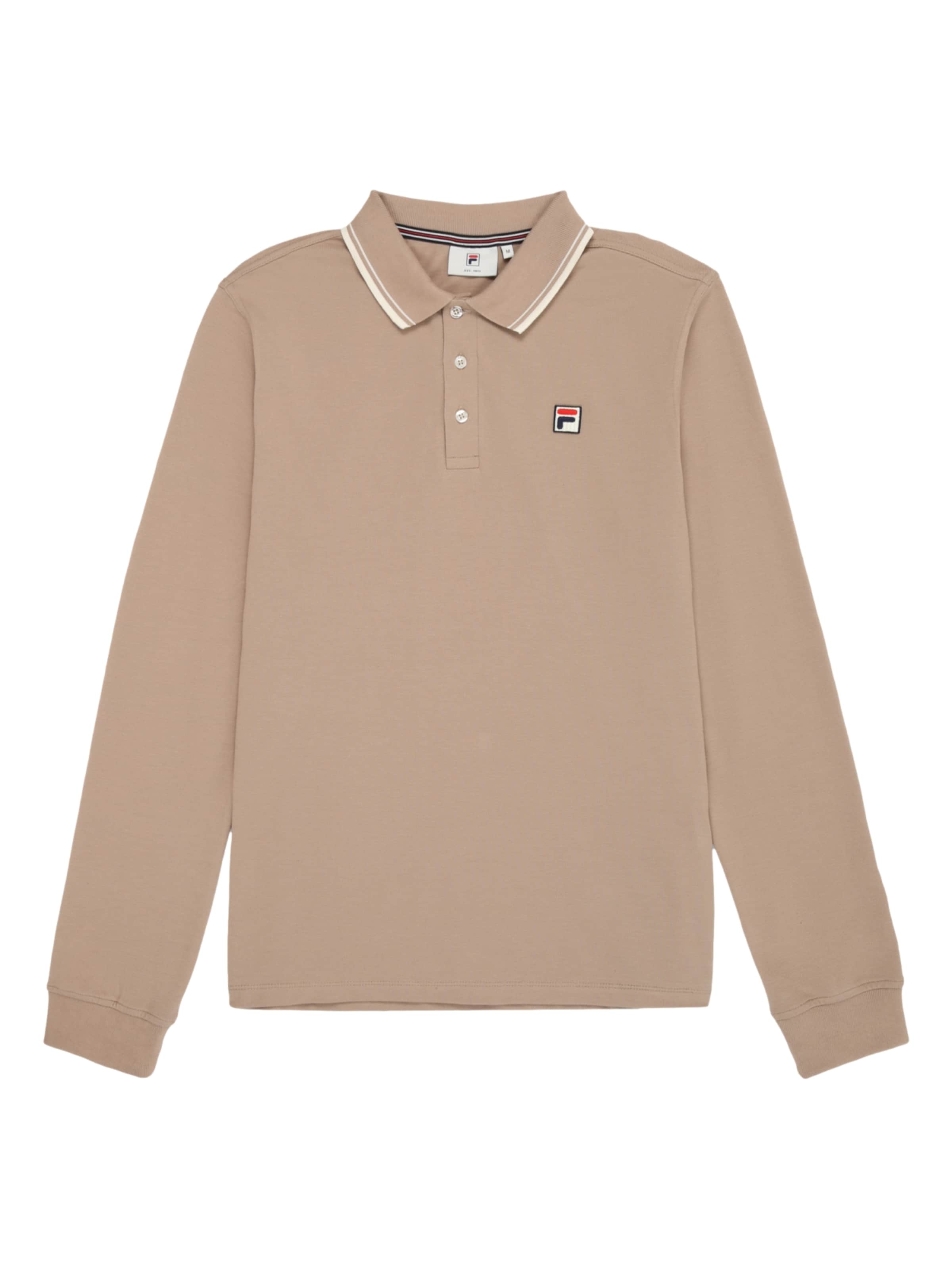 FILA Poloshirt 'BIELLA' in Beige: Vorderseite