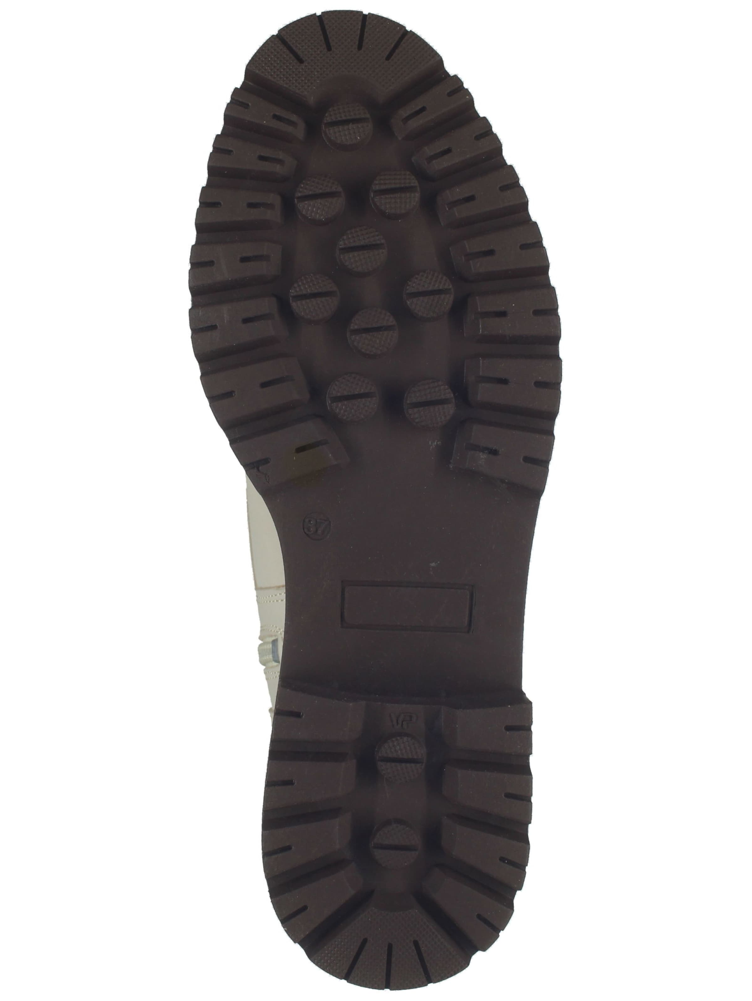 SCAPA Lace-up bootie in Beige