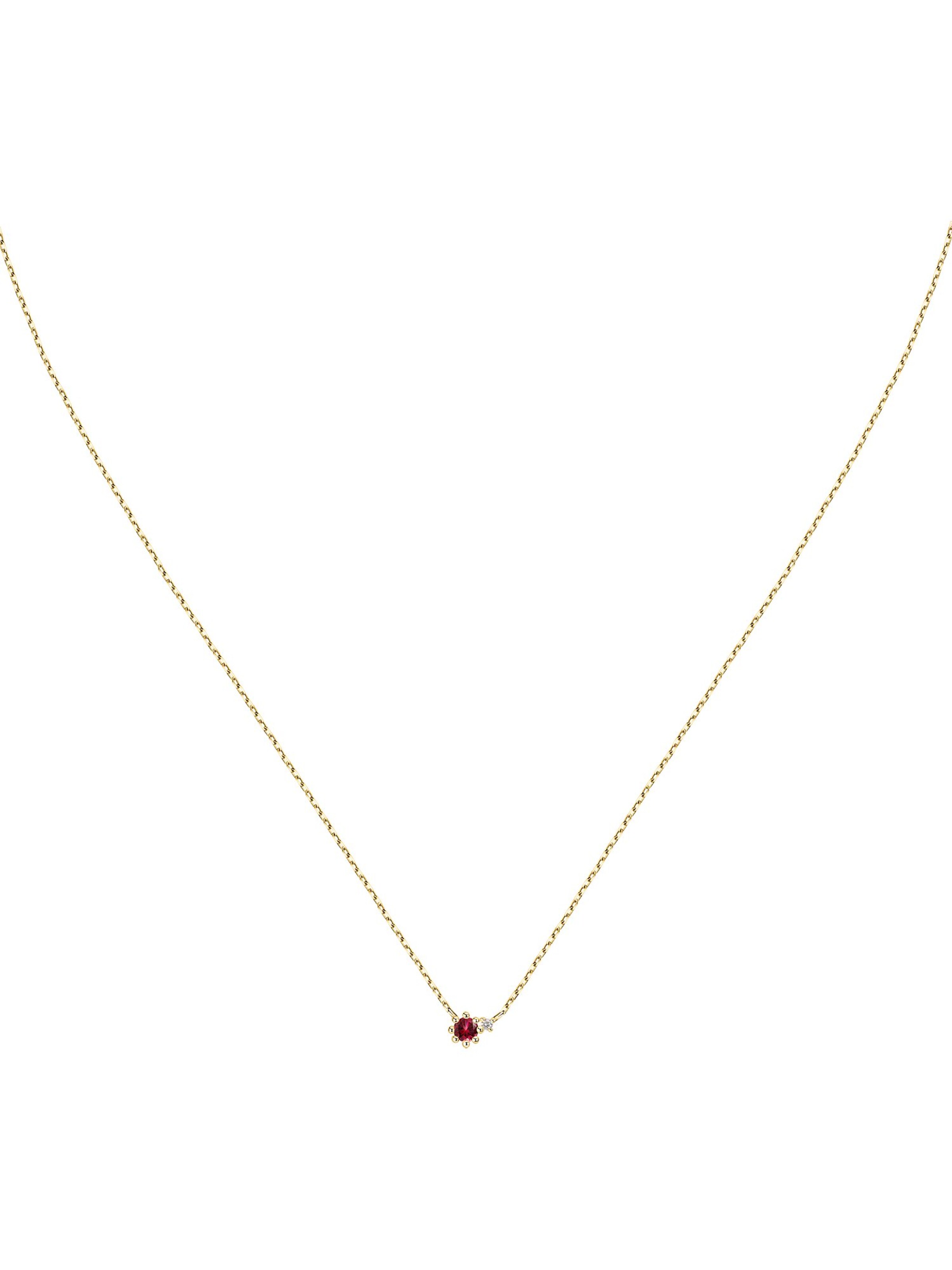 Live Diamond Necklace in Gold