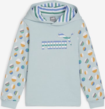 PUMA Athletic Sweatshirt in Blue: front