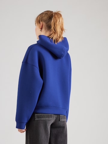 WEEKDAY - Sudadera con cremallera 'Scarlet' en azul