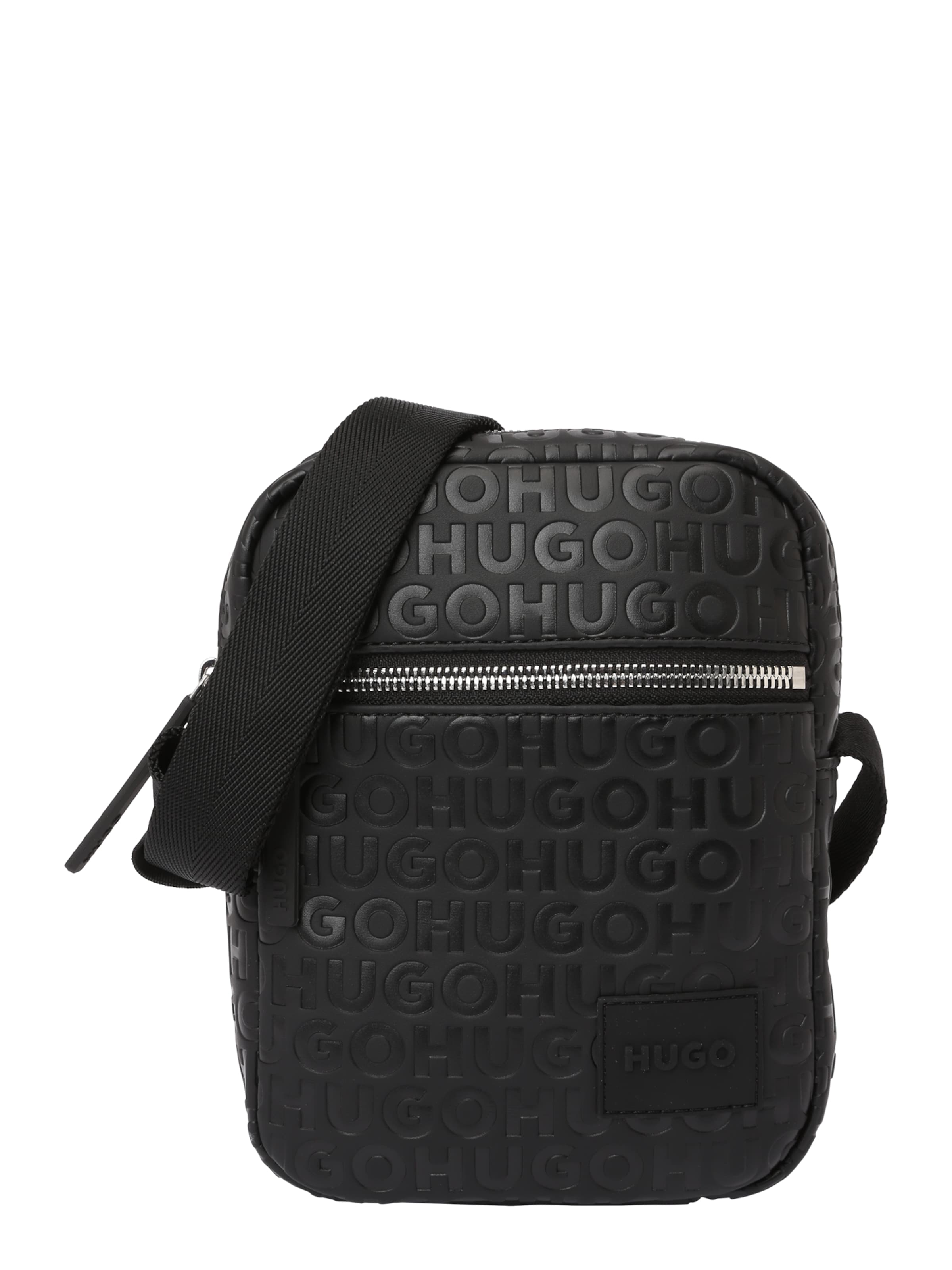 HUGO Taška přes rameno 'Ethon 2.0' – černá: přední strana