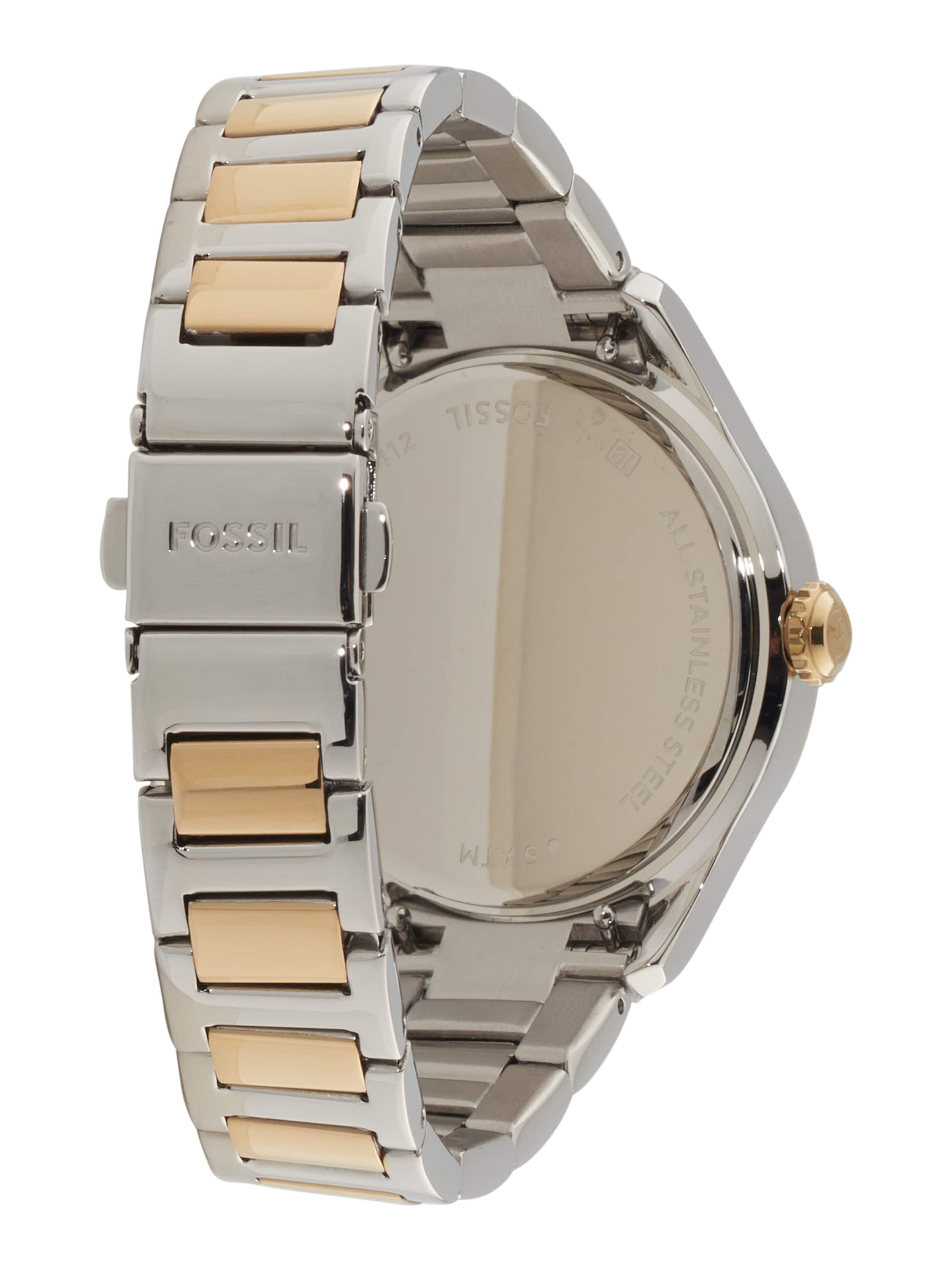 Ceas analogic 'Gilmore' de la FOSSIL pe argintiu