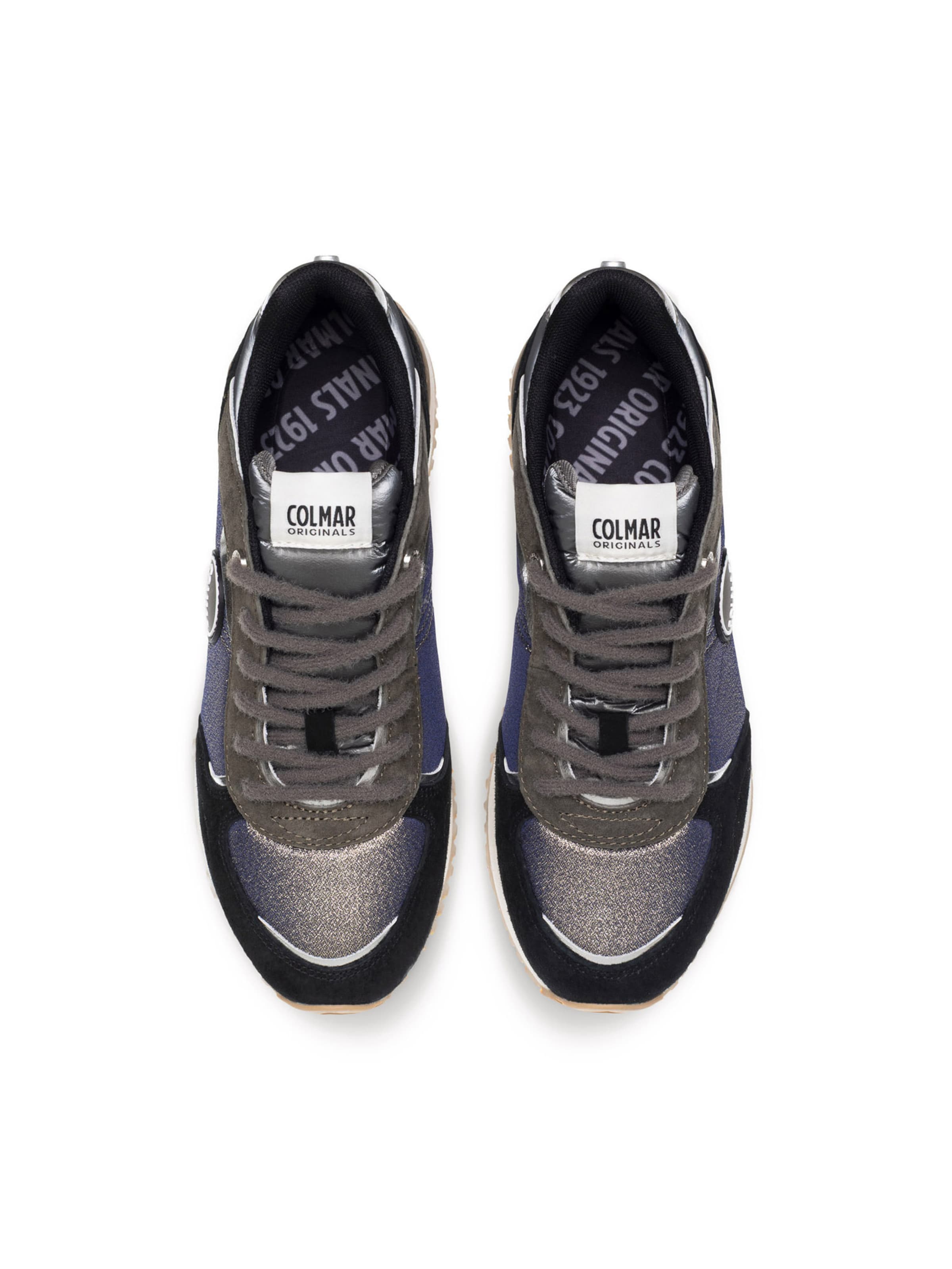 Sneaker bassa 'Travis Plus' di Colmar in nero: superiore