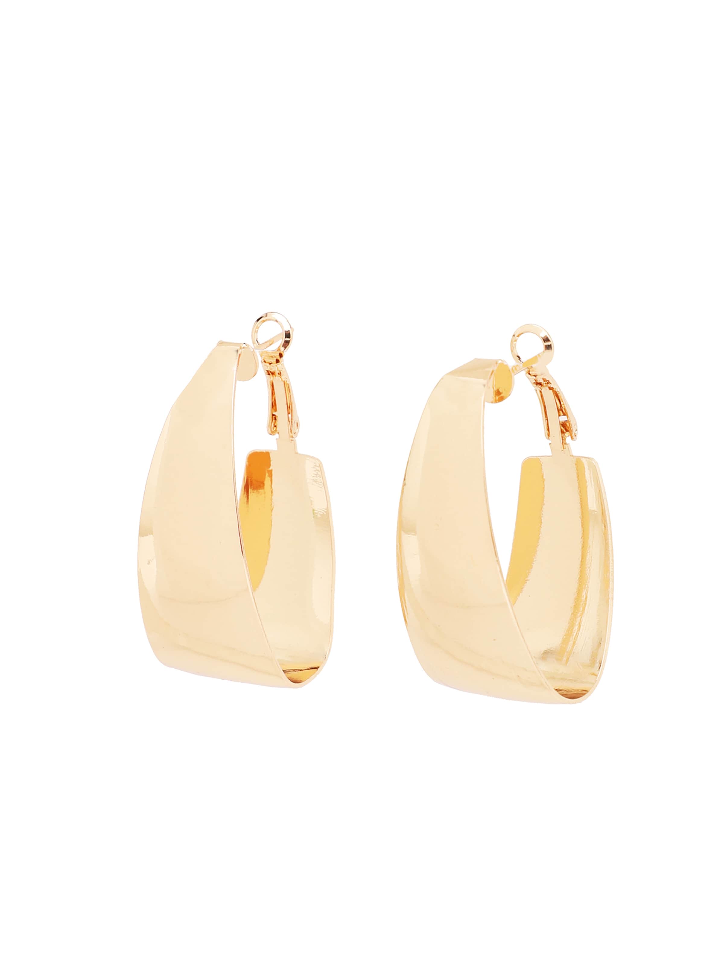 Cercei 'Vamshi' de la SOHI pe auriu: față