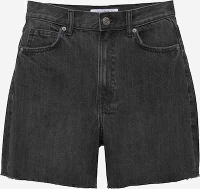 Pull&Bear Shorts in black denim, Produktansicht