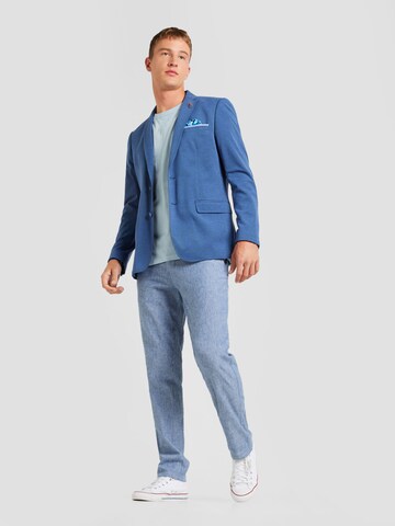 A Fish named Fred Slim fit Suit Jacket in Blue