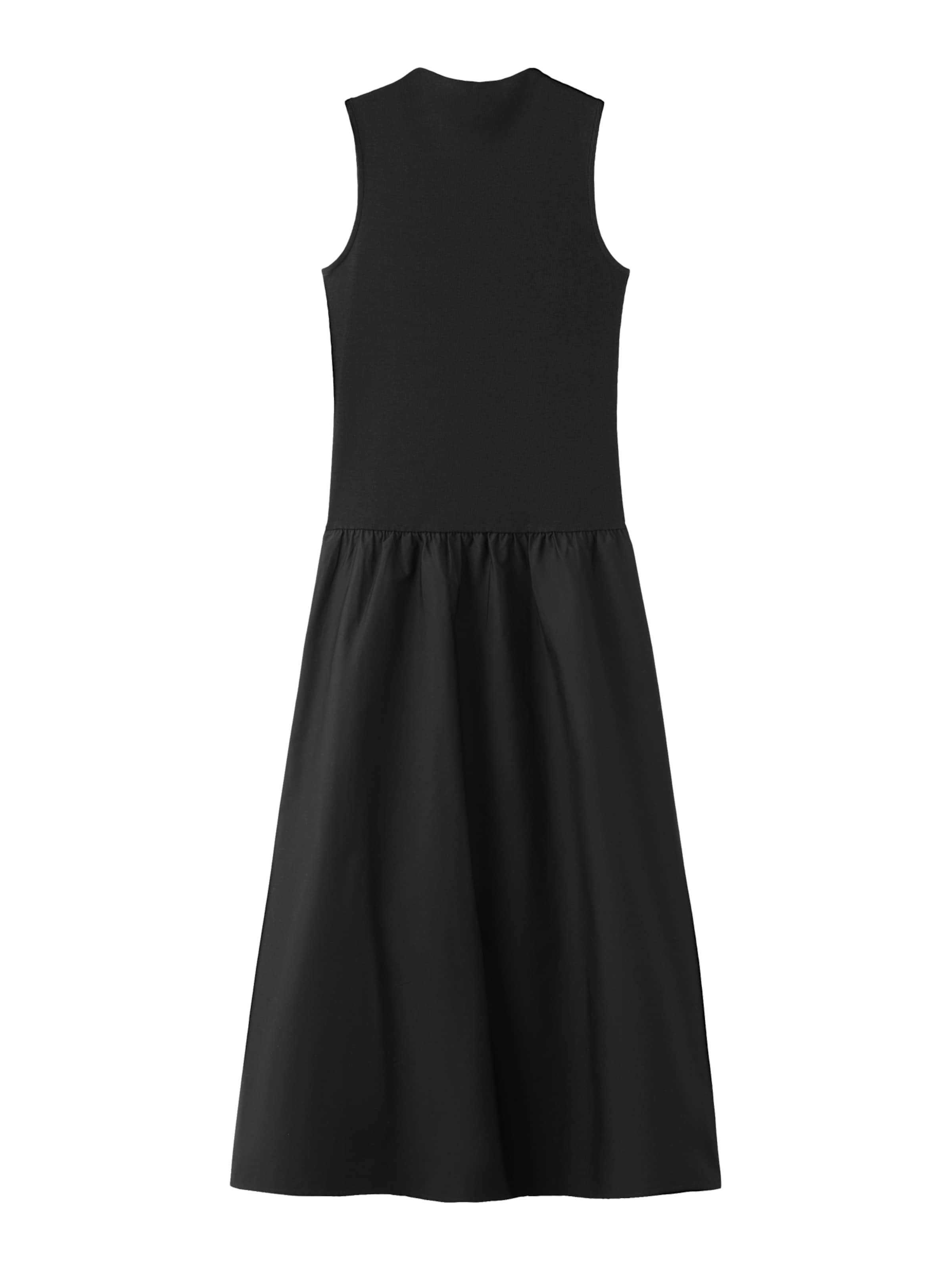 MANGO Šaty 'VALVIN' – černá: přední strana