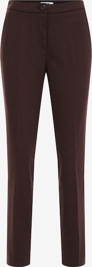 WE Fashion Pantalon en marron, Vue avec produit